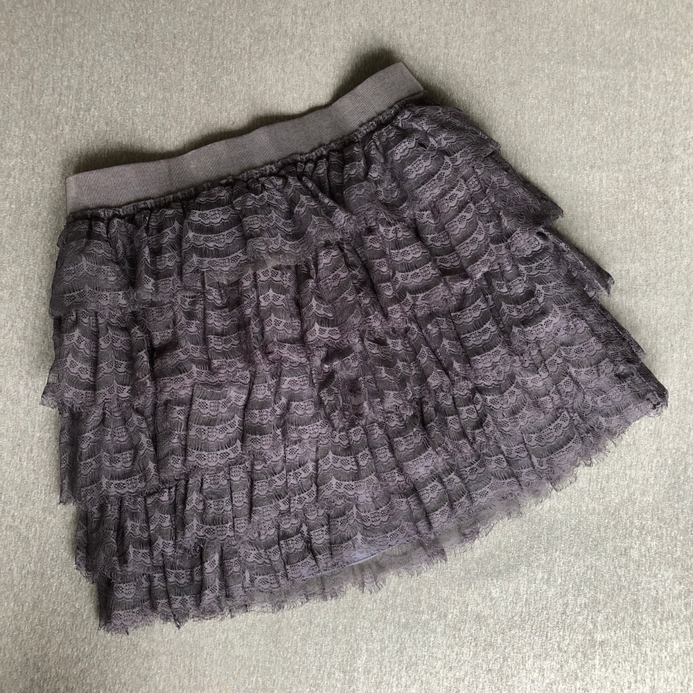 JCrew lacy skirt
